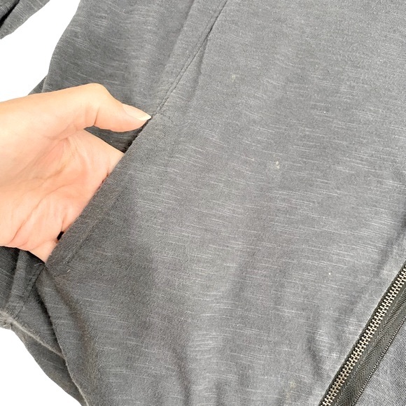 Converse One Star Blue Moto Style Jacket Top, Size Large - Picture 5 of 13